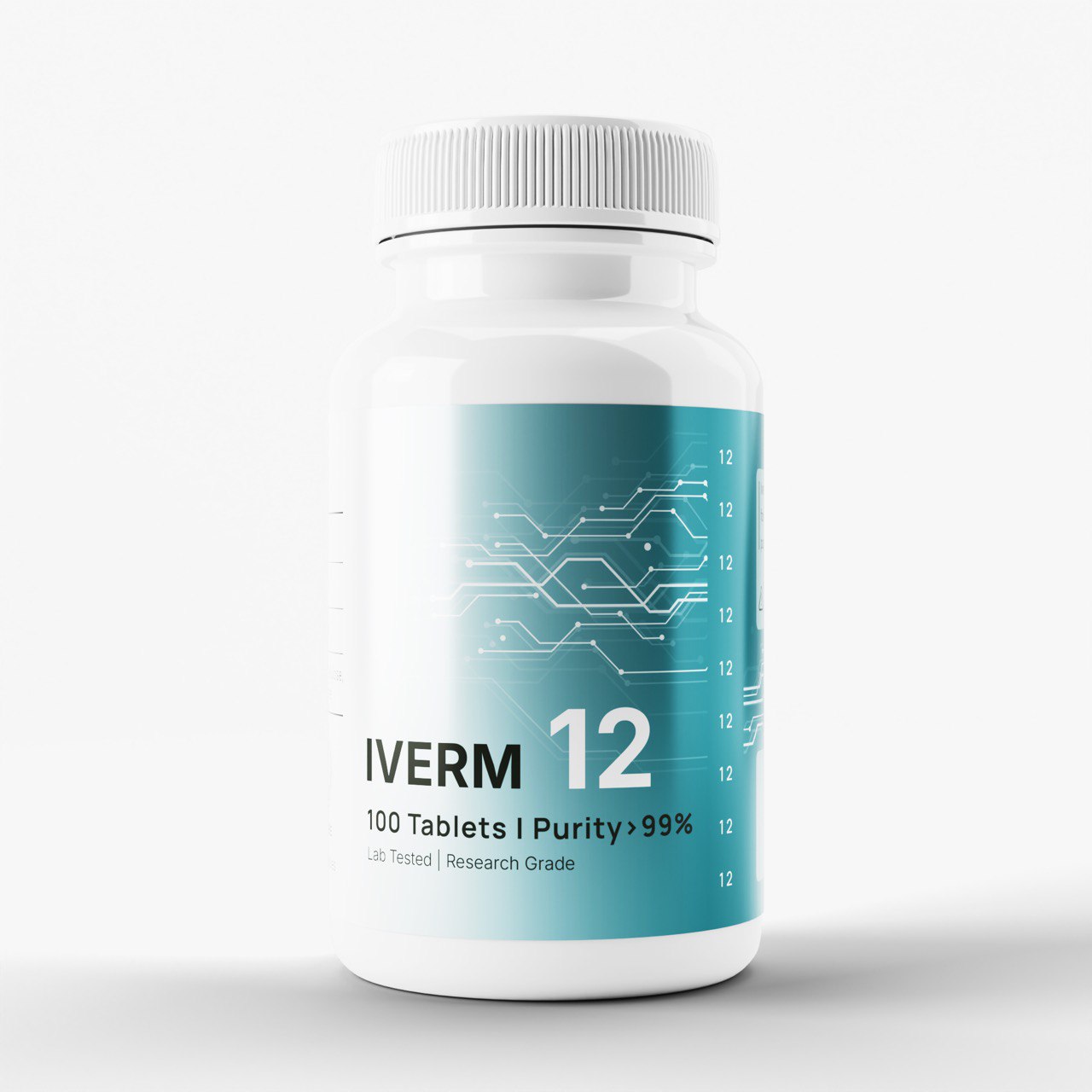 IVERM 12 mg – 100 Tablets | Lab Tested | Purity > 99 %