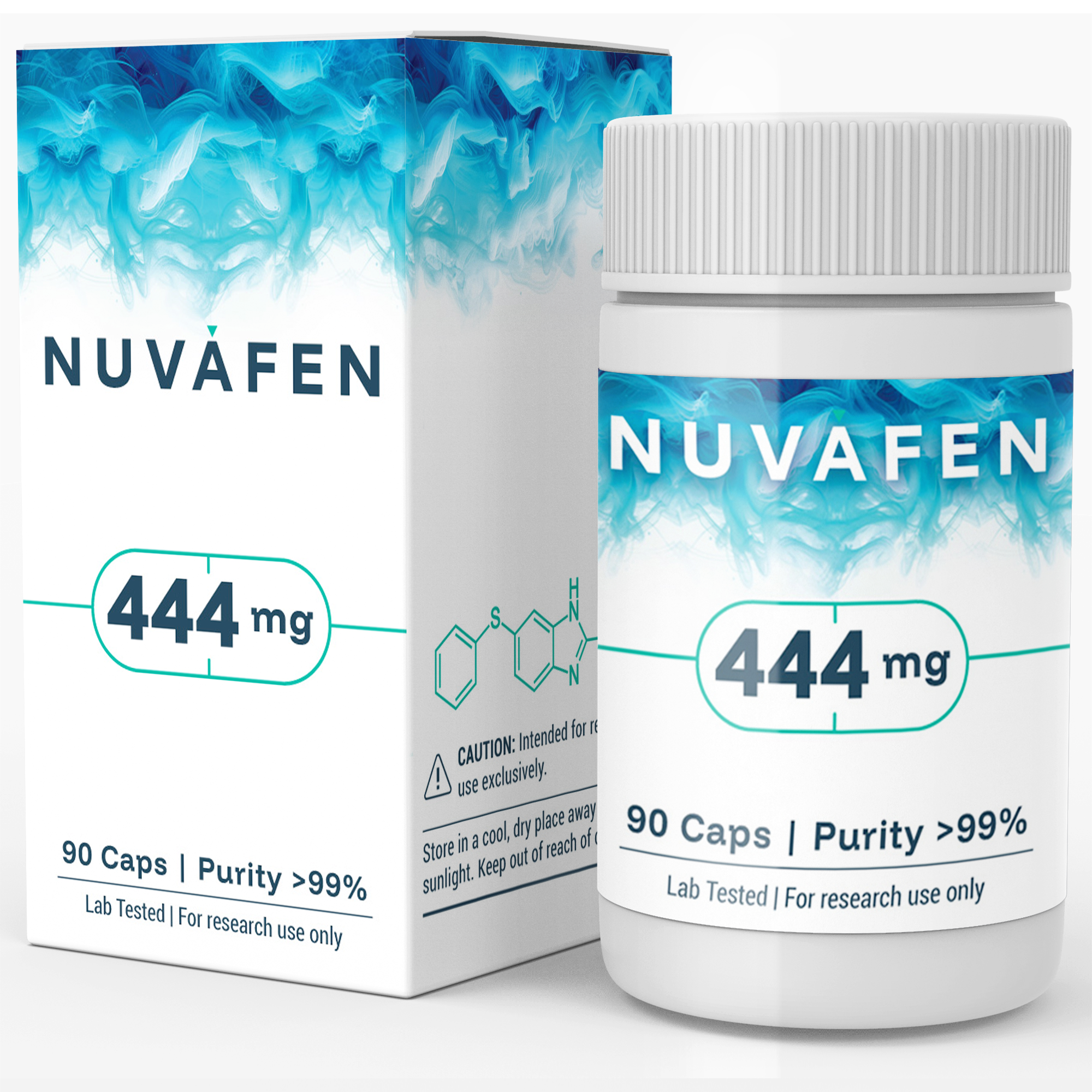 NUVAFEN 444 mg – 90 Caps | Purity > 99 % | Lab Tested